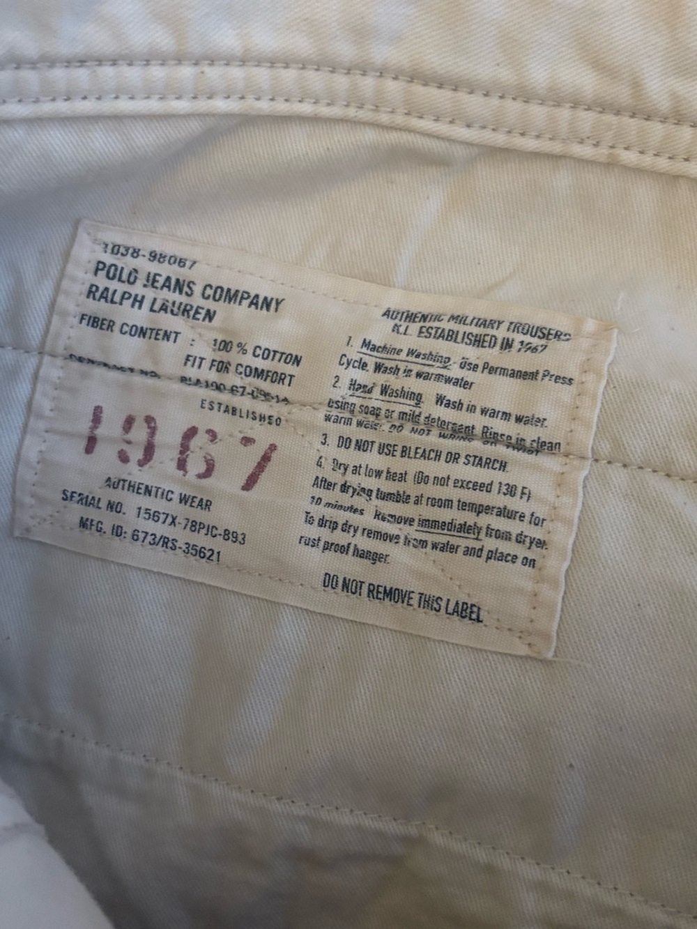 Polo Jean Co. Ralph Lauren Men’s Tan Cargo Shorts - Picture 5 of 5
